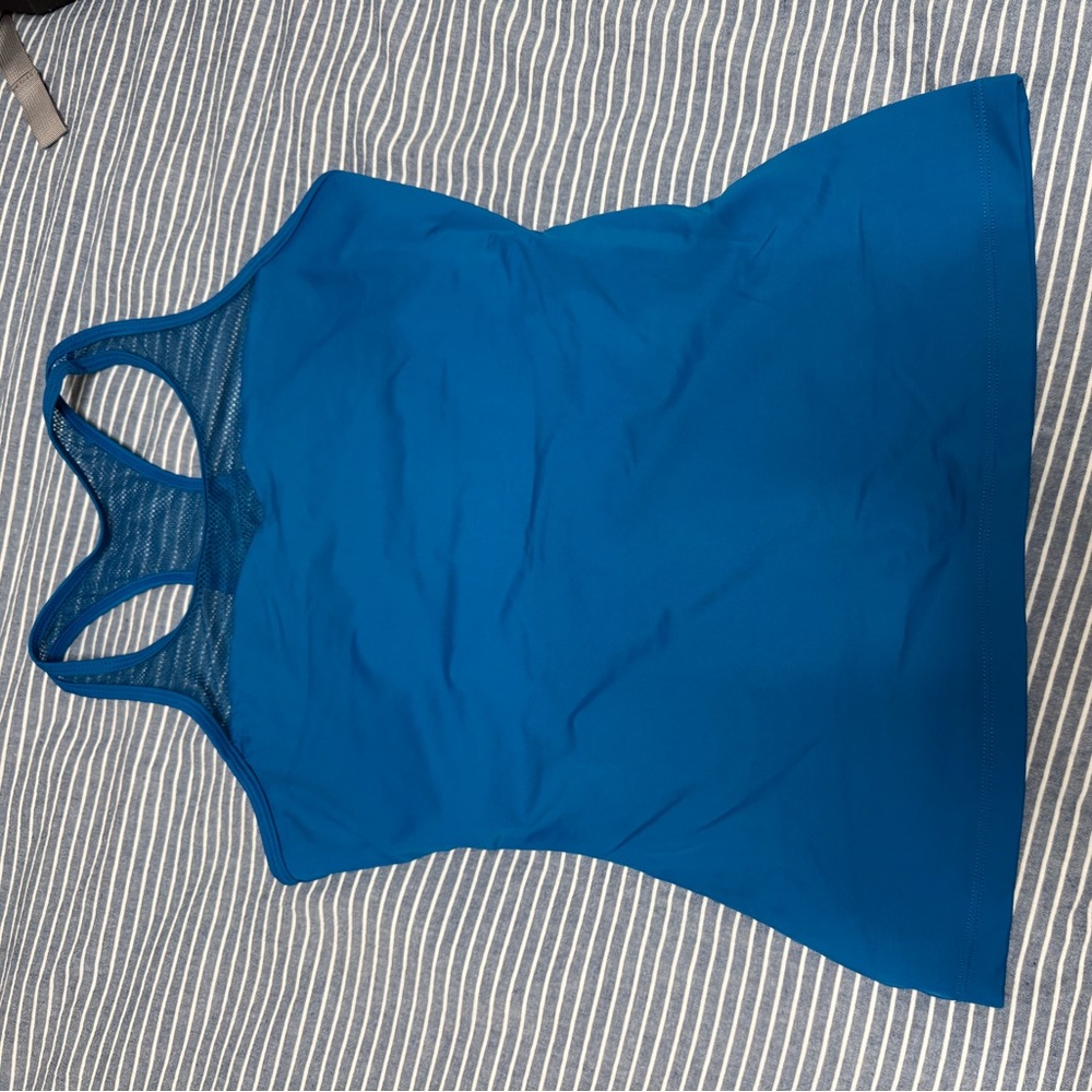 KIAVA Blue sweetheart Fitted Tankini